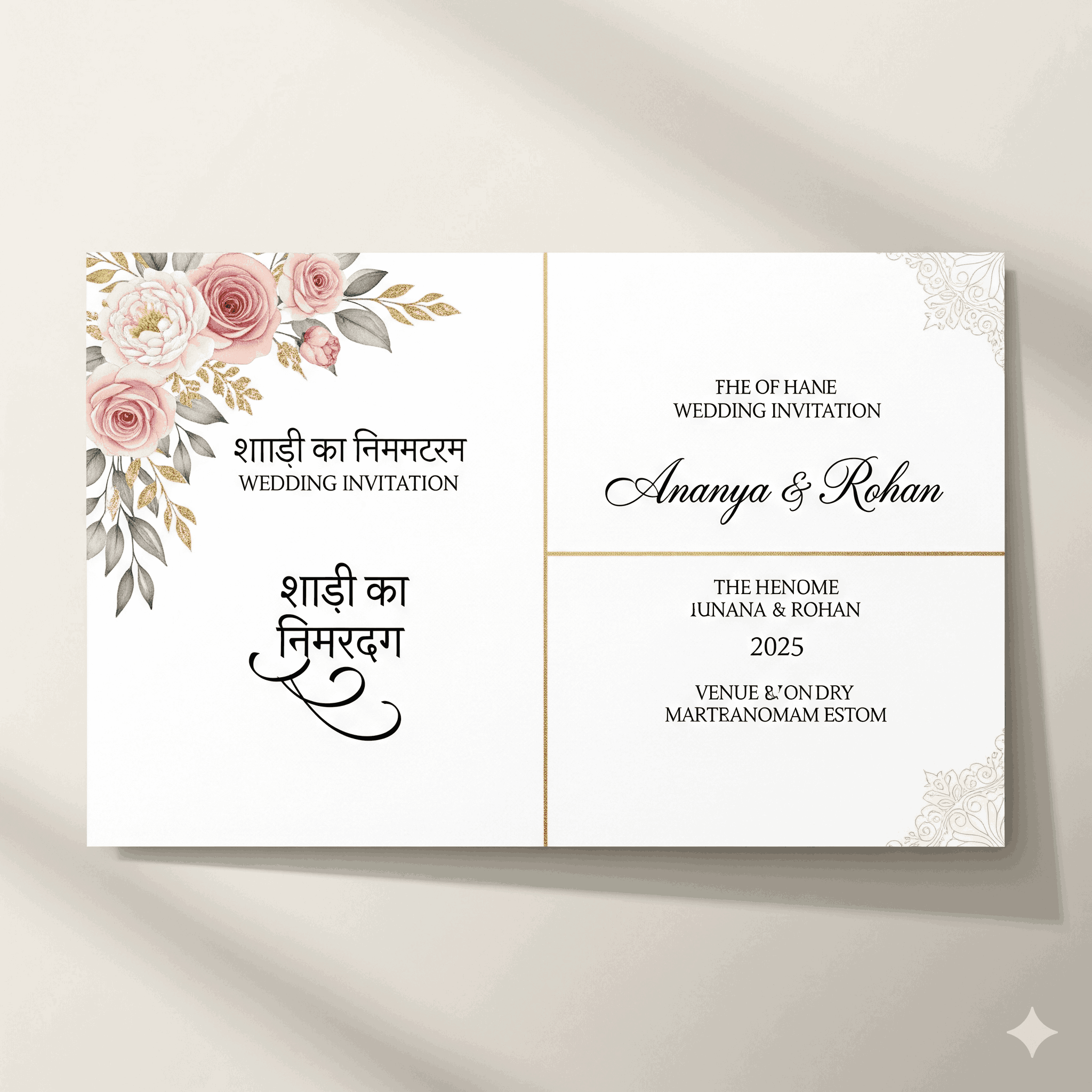50+ Creative Wedding Invitation Wording Ideas in Hindi & English for 2025