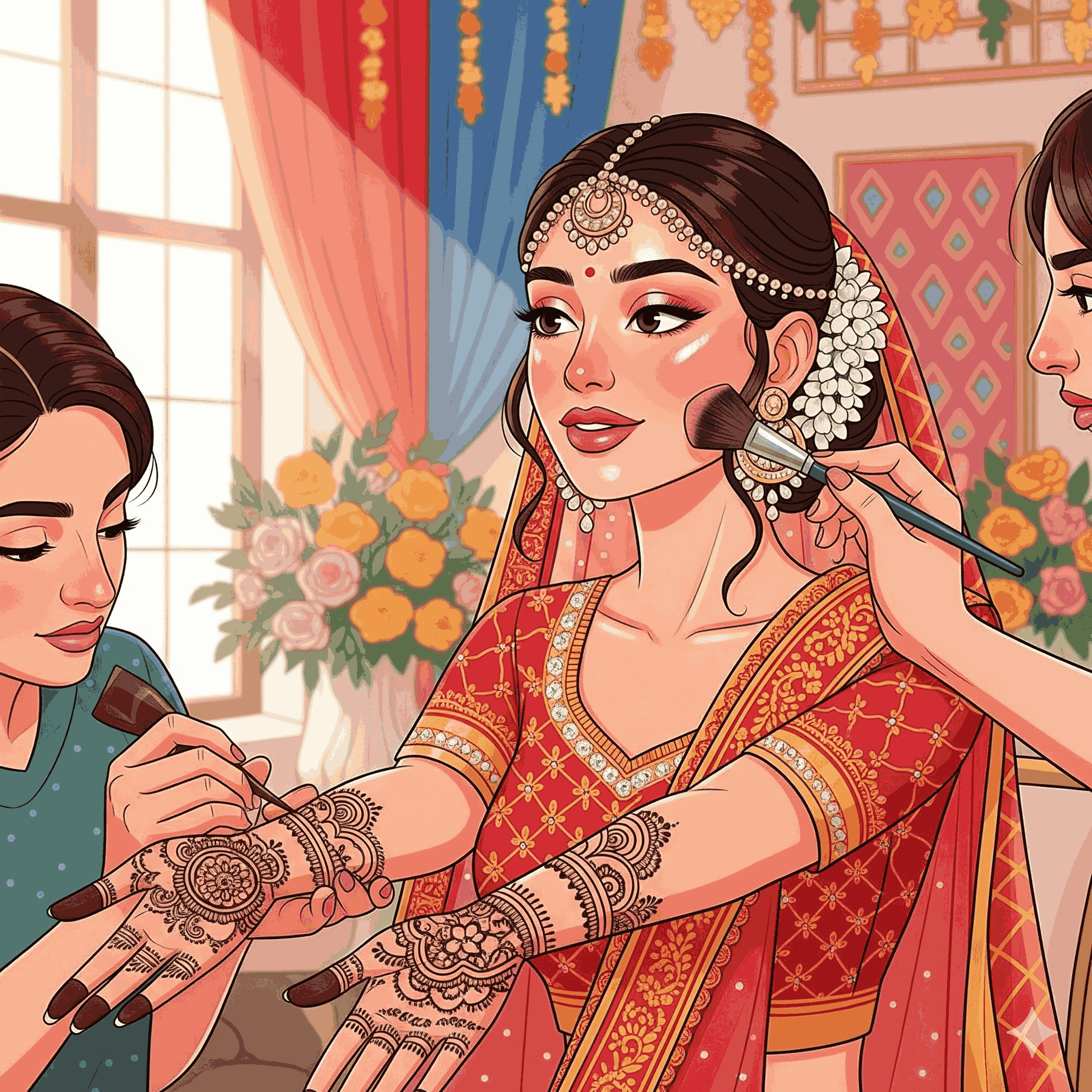 Mehndi & Makeup Artists